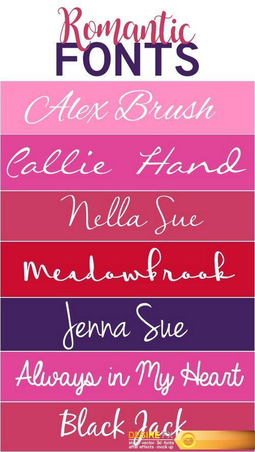 Download Romantic Fonts 4 000020 - DesireFX.COM