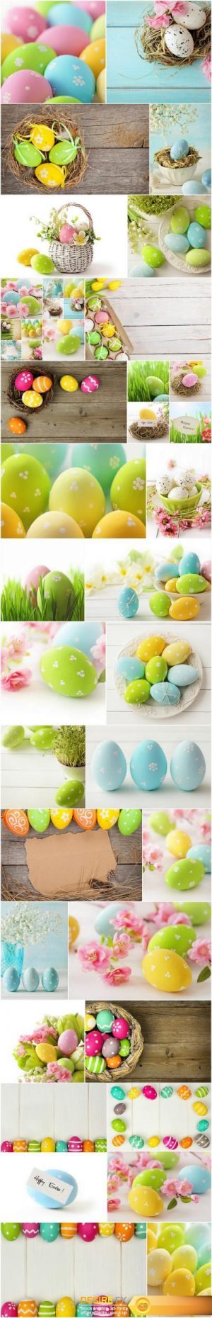 Easter Eggs and Happy Easter 4 – Set of 30xUHQ JPEG Professional Stock Images