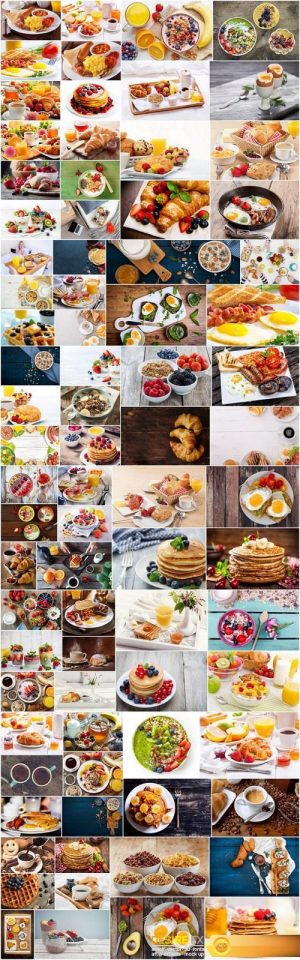 Tasty Breakfast –  80xHQ JPEG Professional Stock Photo