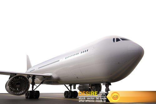 Airplane in hangar – 23 UHQ JPEG