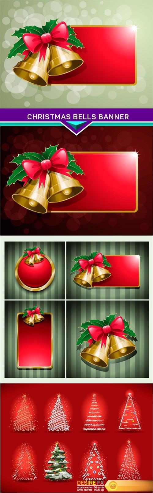 Download Christmas bells banner 4X JPEG - DesireFX.COM