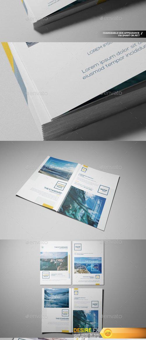 GraphicRiver – A4A5 Brochure-Booklet Mockups 16940324