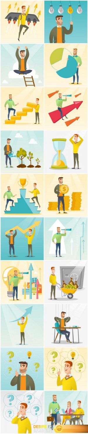 Business people concept 2 – 20xEPS Professional Vector Stock