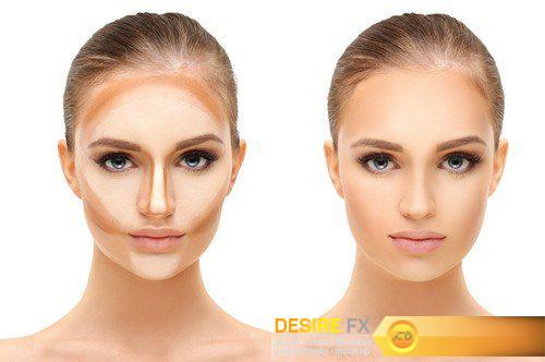 Makeup contouring – 5 UHQ JPEG