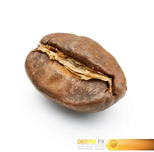 Coffee beans on linen fabric 22X JPEG
