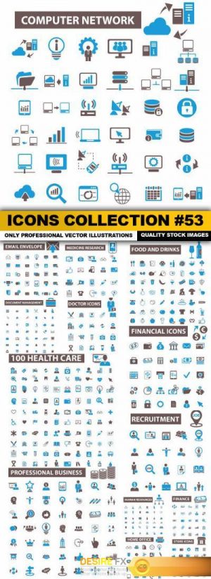 Icons Collection #53 – 15 Vector