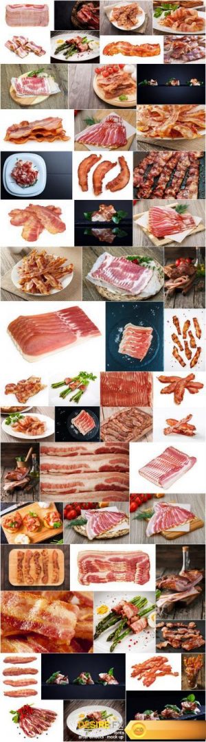 Tasty Bacon – Set of 53xUHQ JPEG Professional Stock Images