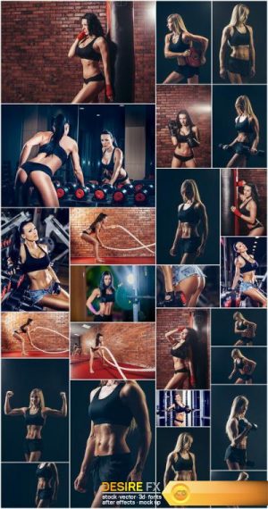 Athletic Girl 9 – Set of 25xUHQ JPEG Professional Stock Images