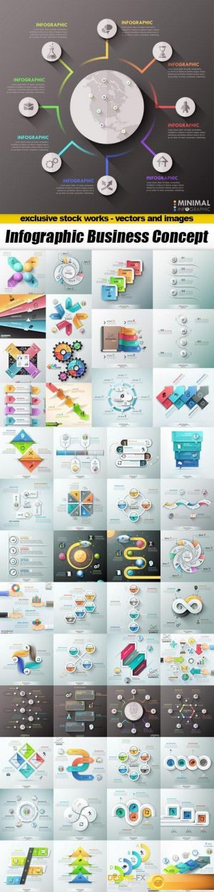 Infographic Business Concept – 50xEPS