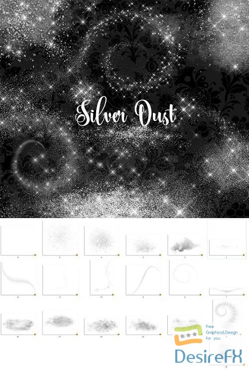 Silver Dust Overlays - 2122417