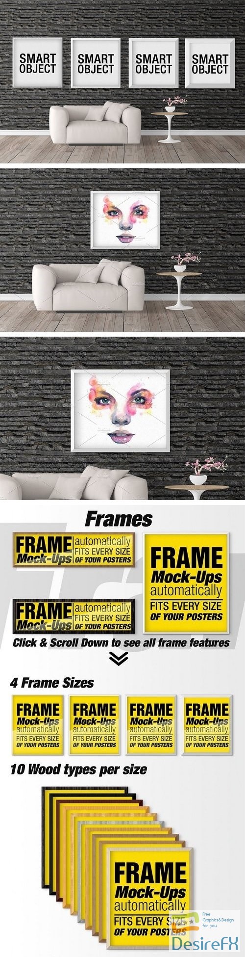 Download Download Frame Mockups Vol 4 1512339 | DesireFX.COM