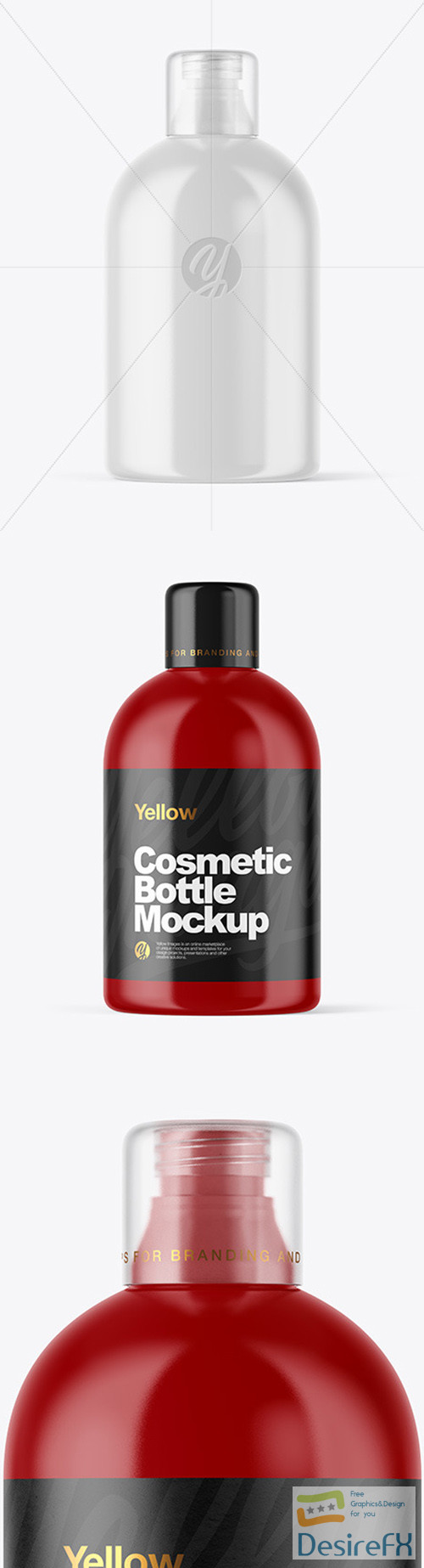 Download Glossy Cosmetic Bottle Mockup 51100 TIF | DesireFX.COM