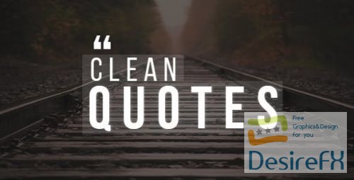 Videohive 30 Clean Quotes Pack! 19459276