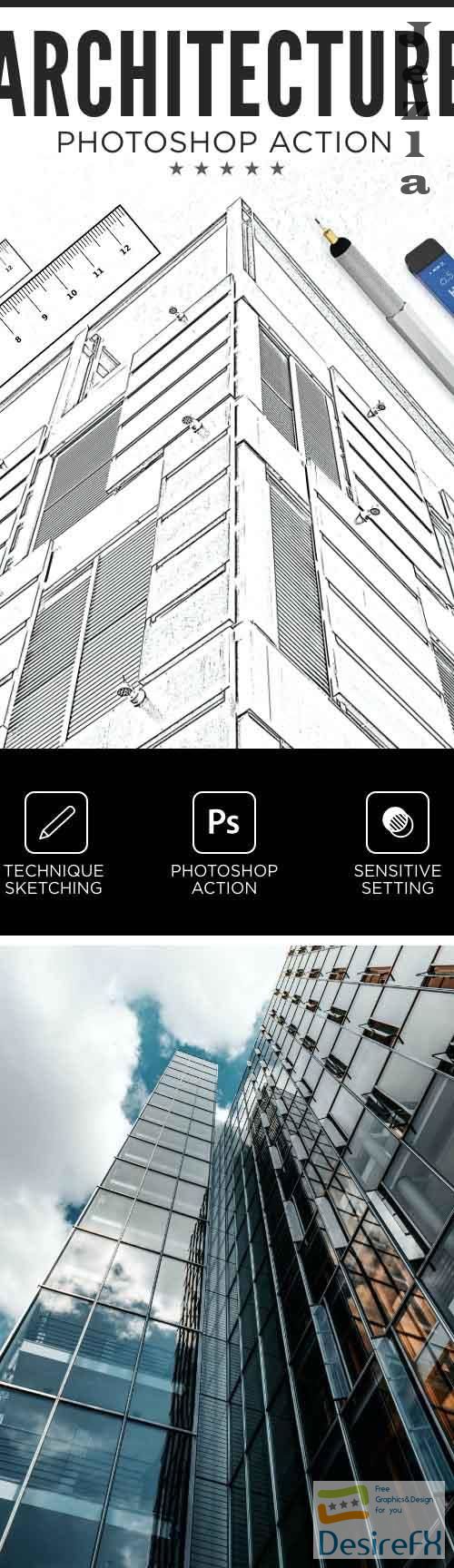 architecture photoshop action free download