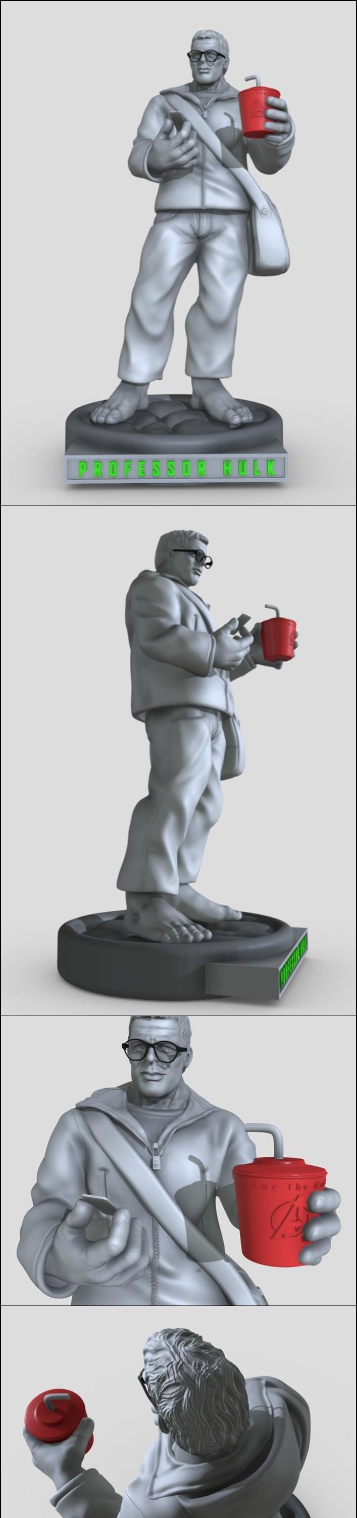 Professor Hulk – 3D Print