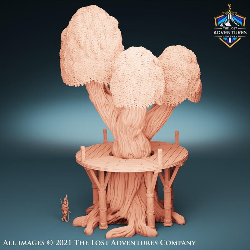﻿Town Square Tree – 3D Print