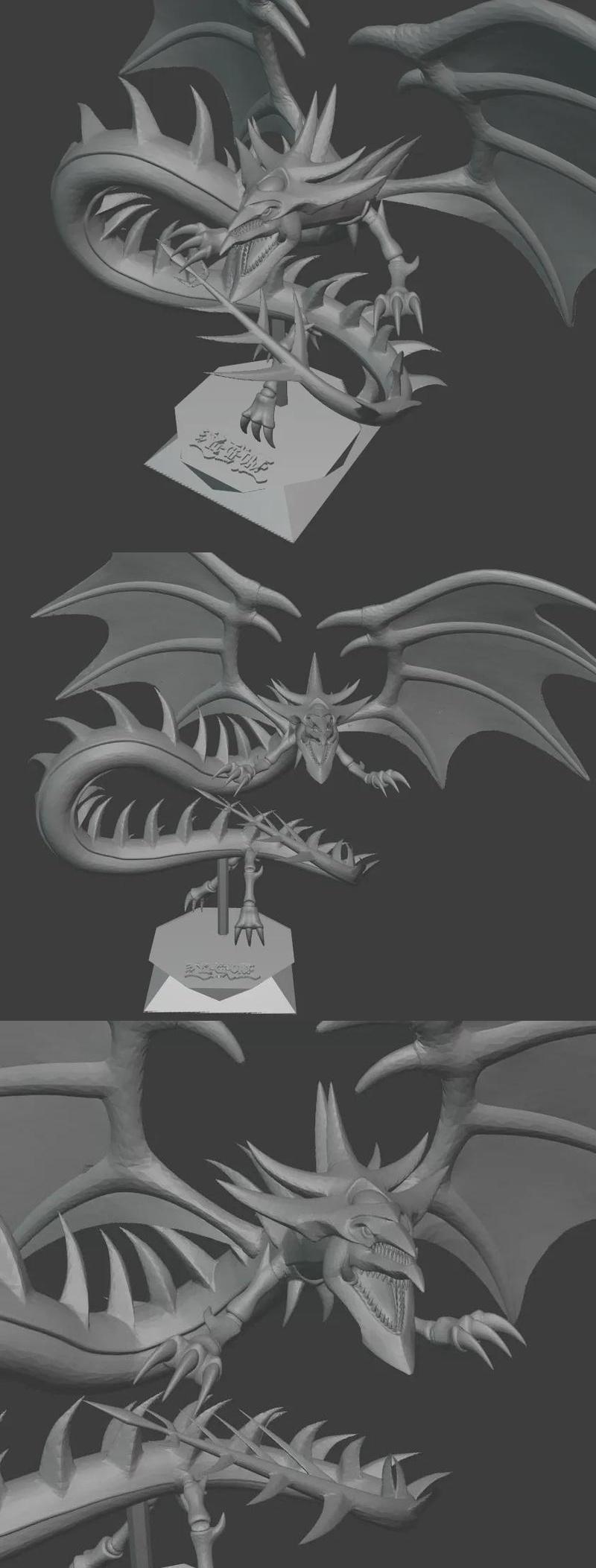 ﻿Slifer the Sky Dragon - Yugioh – 3D Print