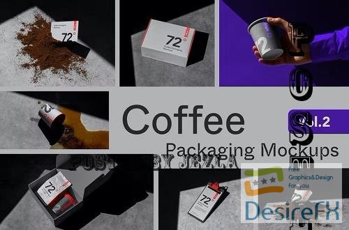 Origin Coffee Packaging Mockups Vol. 2