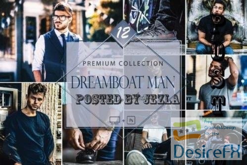 12 Photoshop Actions, Dreamboat Man Ps