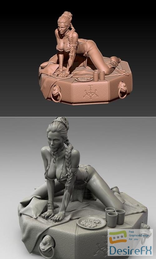 Leia Slave – 3D Print