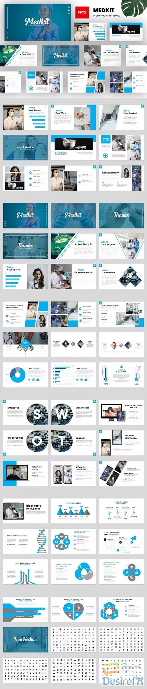 Medkit - Medical Treatment Powerpoint Template