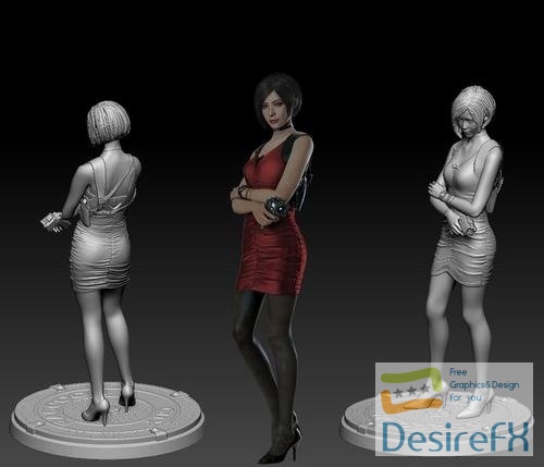 Resident Evil  - Ada Wong – 3D Print