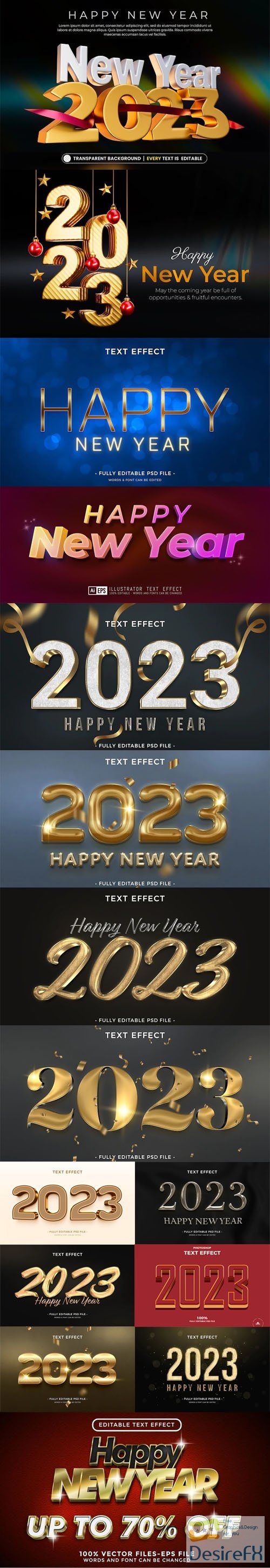 happy new year 2023 after effects template free download