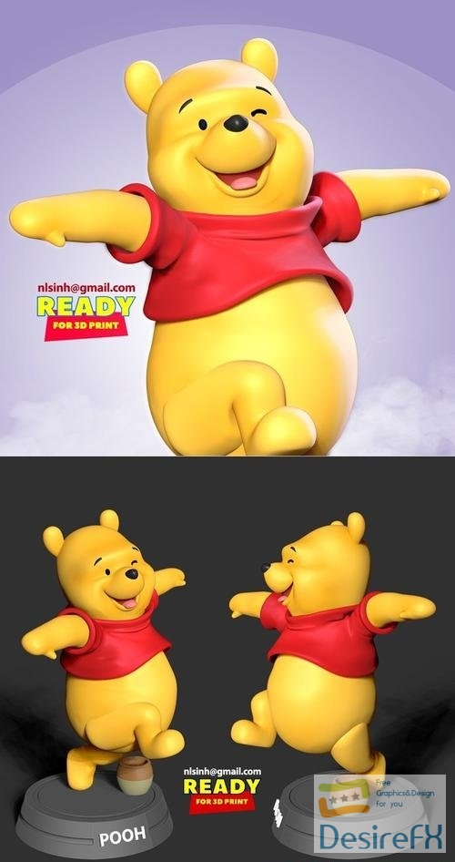 Pooh Bear – 3D Print