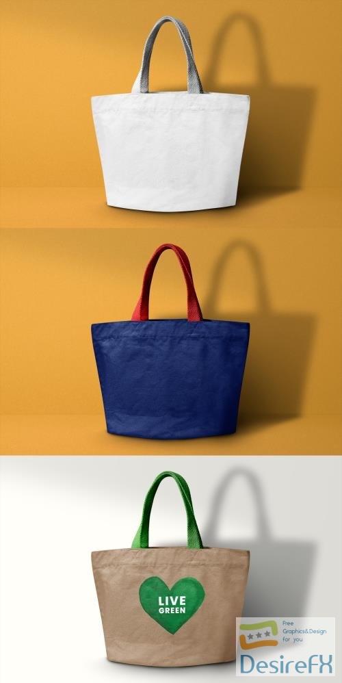 Adobestock - Tote Bag Mockup for Fashion Style 441407809