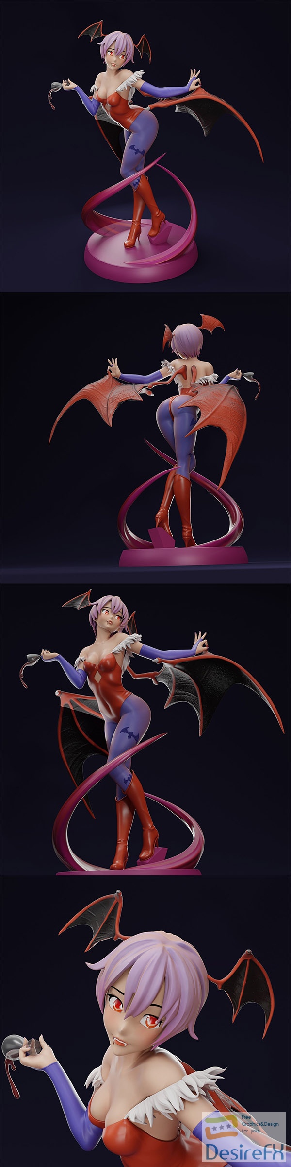 Lilith Dark Stalker – 3D Print