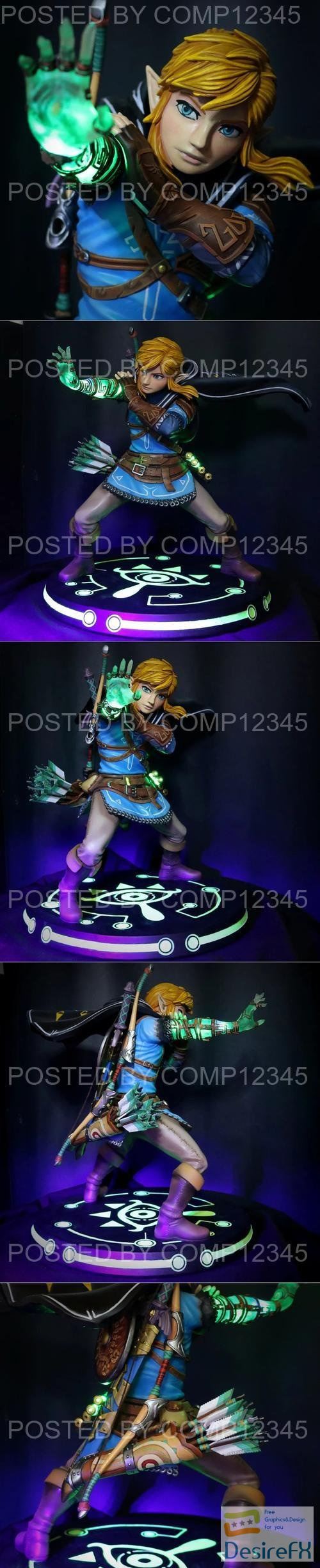 Link - Zelda Tears of The Kingdom 3D Print