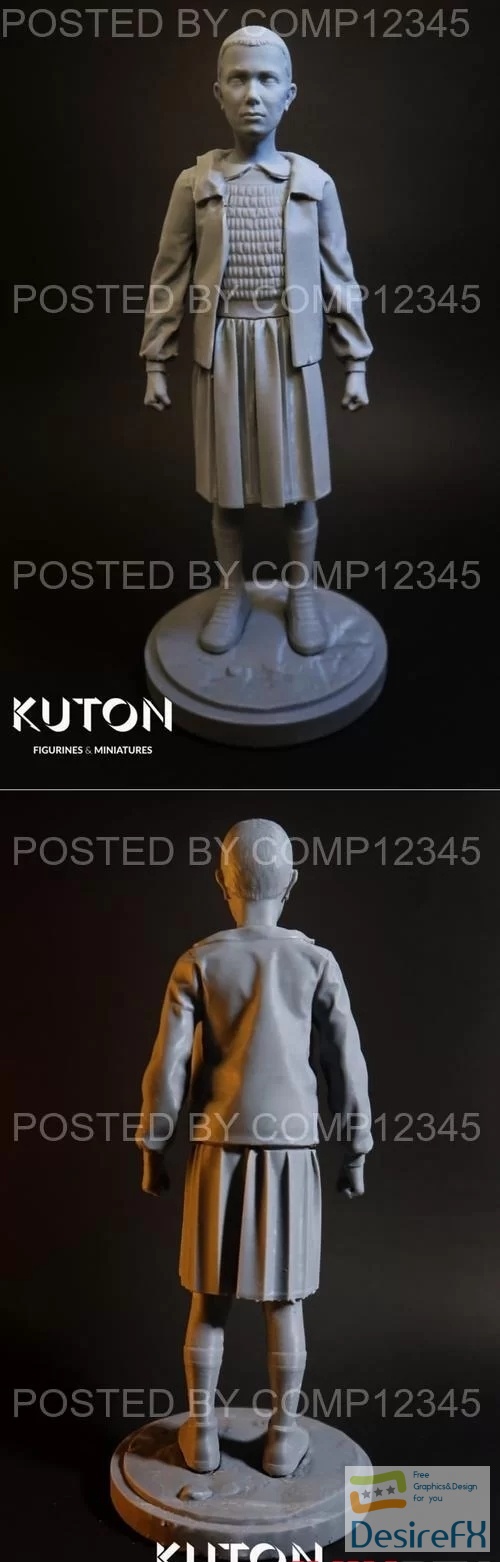 Kuton - Eleven Stranger Things 3D Print