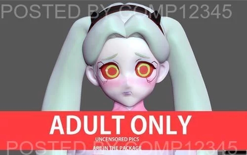 Figuremaster - Rebecca Cyberpunk Edgerunners 2077 Anime Nude Hentai nsfw 3D Print