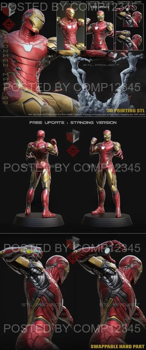 Iron Man - Mk 85 3D Print