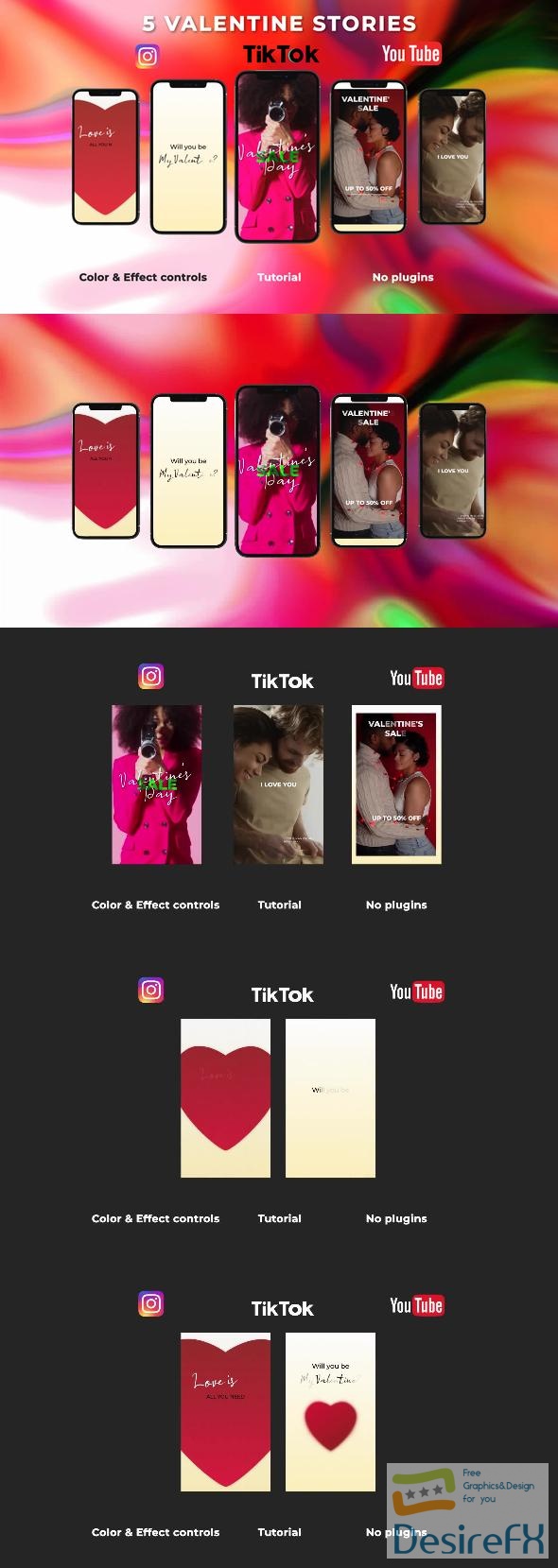 VideoHive Valentine Stories 43301336