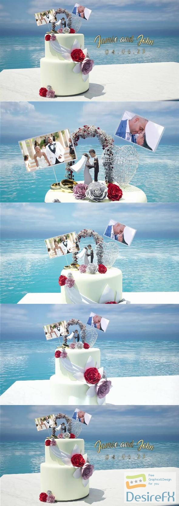 VideoHive Wedding Cake Opener 46220148