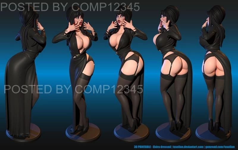 Elvira full figure - Texelion 3D Print