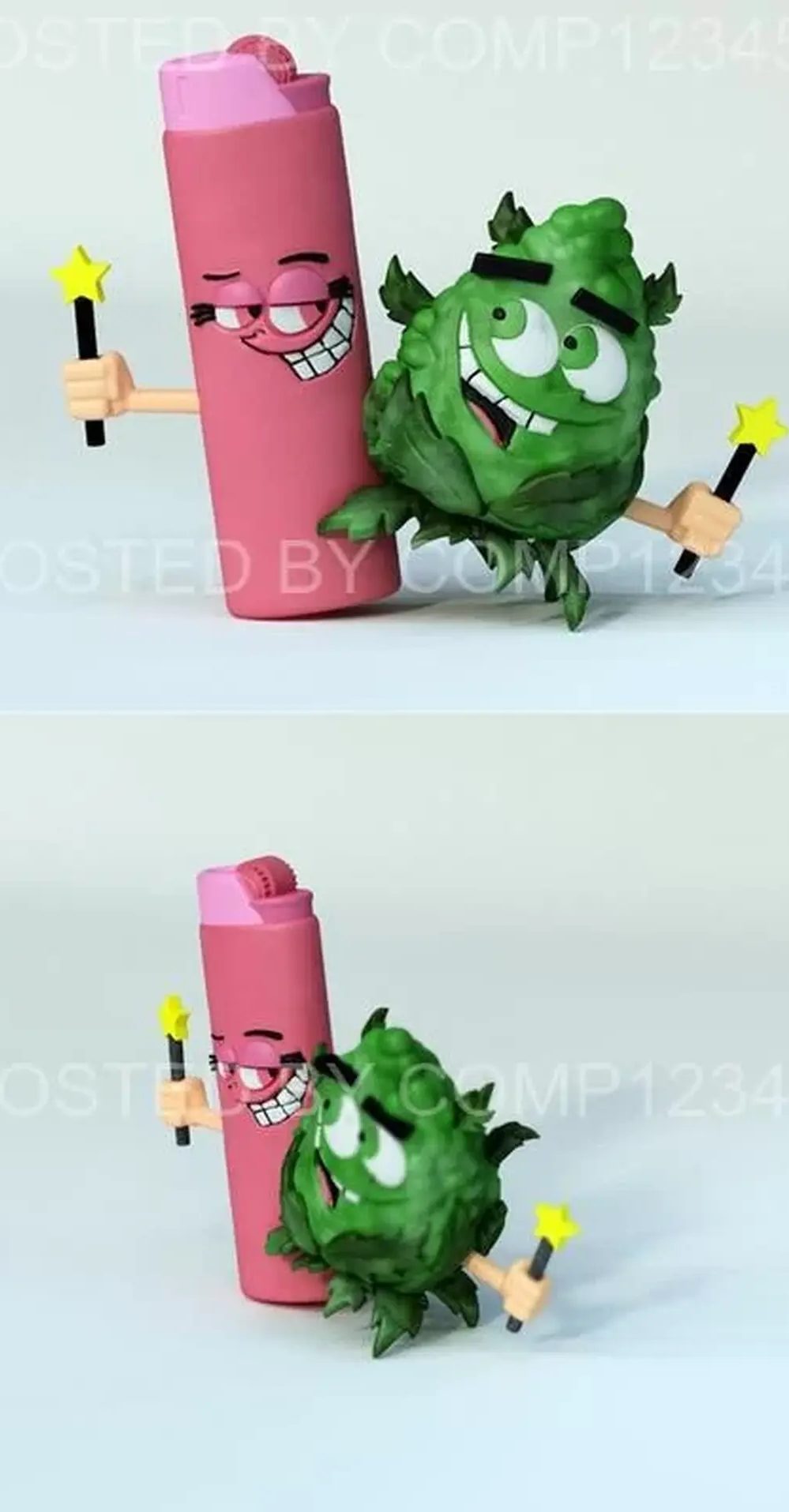Exclusive - Wanda and Cosmo 3D Print