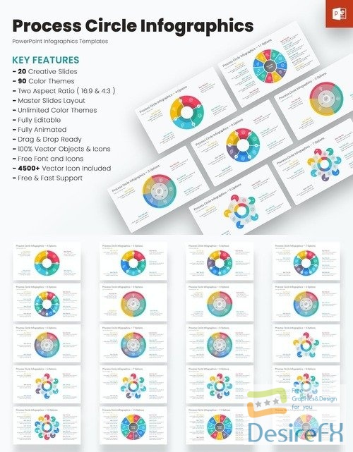 Download Process Circle Infographics PowerPoint Templates DesireFX COM