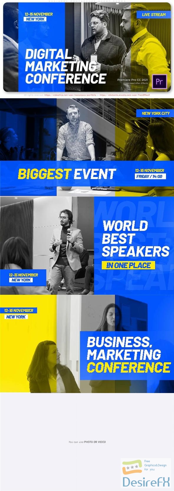 VideoHive Business Conference Event Promo 47782453