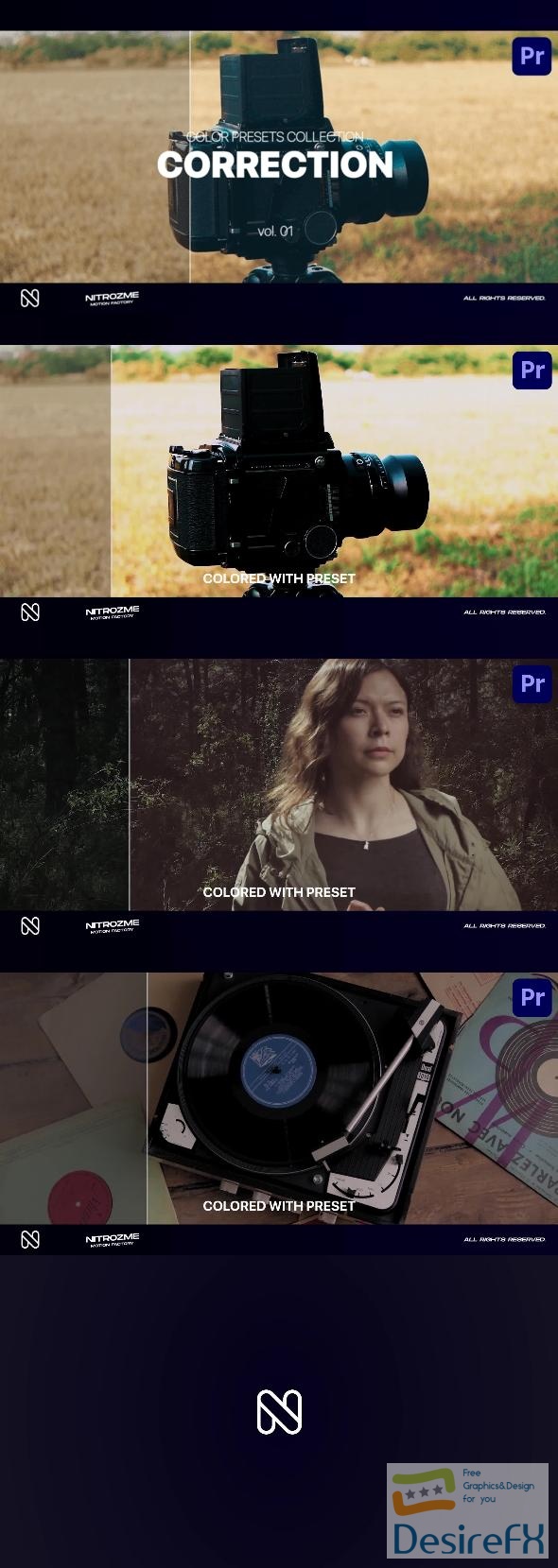 VideoHive Correction LUT Collection Vol. 01 for Premiere Pro 47632757