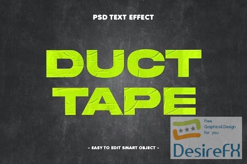 Duct Tape PSD Layer Style Text Effect - 6LFD6EC