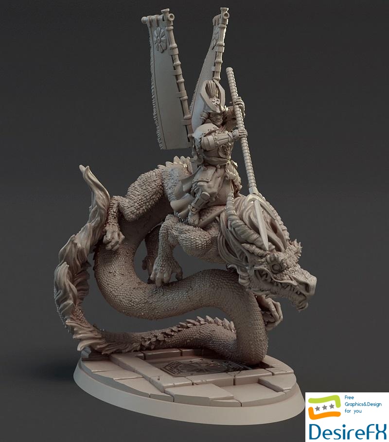 Dragon Cavalry 1 - 3D Print