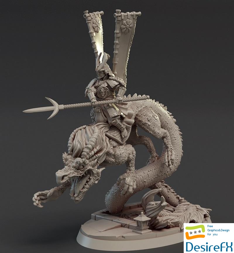 Dragon Cavalry 2 - 3D Print