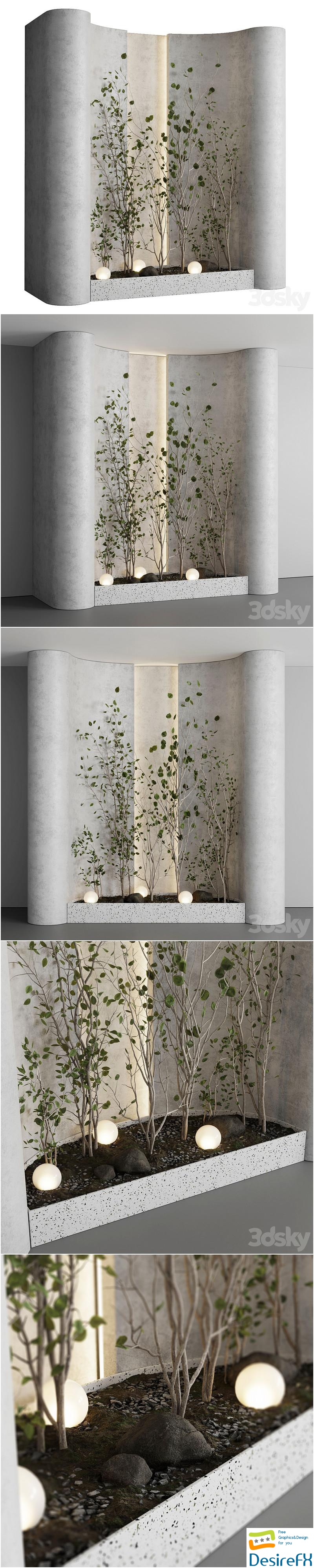 Plants garden - indoor plant 341 3D Model