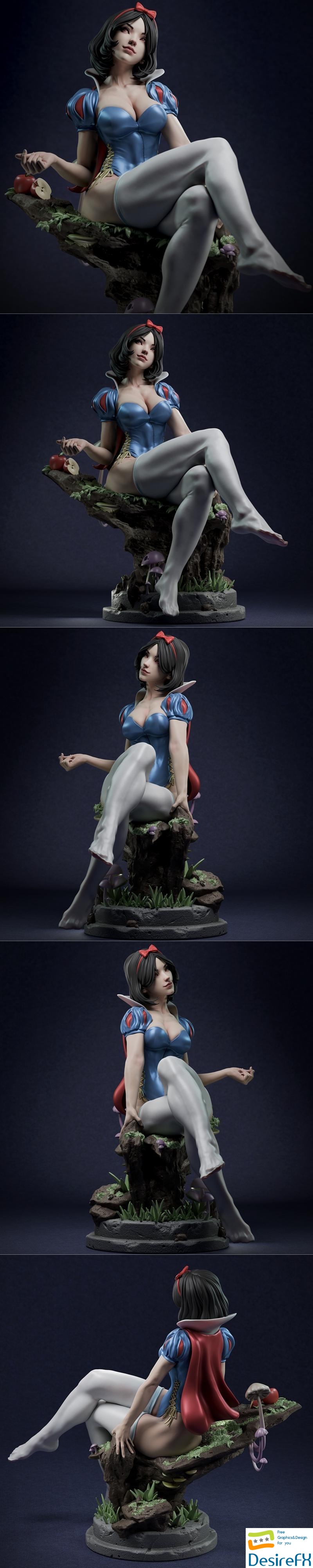 Ca 3d Studios - Snow White 3D Print
