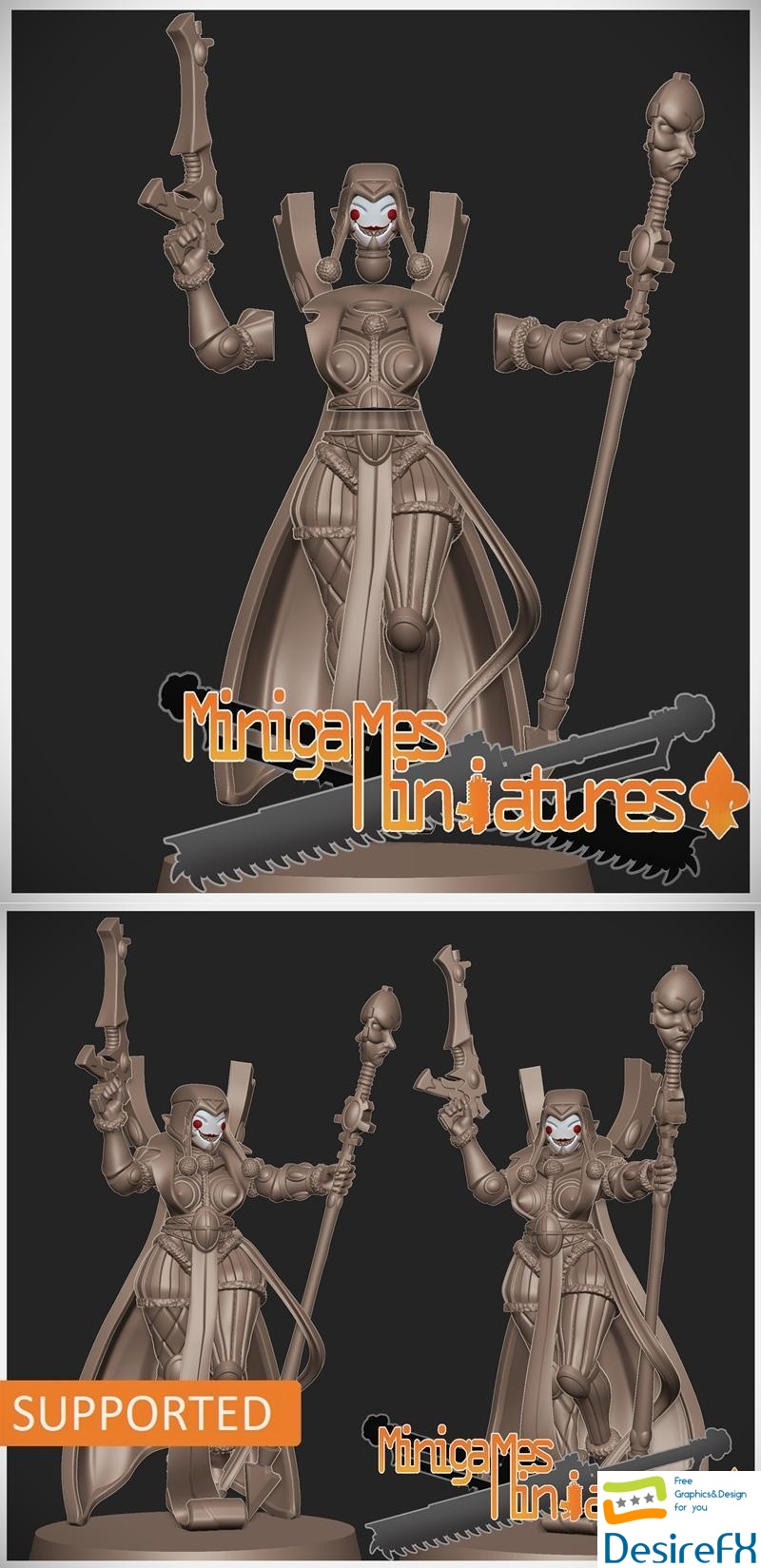 Minigames Miniatures - Shadowseeker Anime Figurine January 2024 3D Print