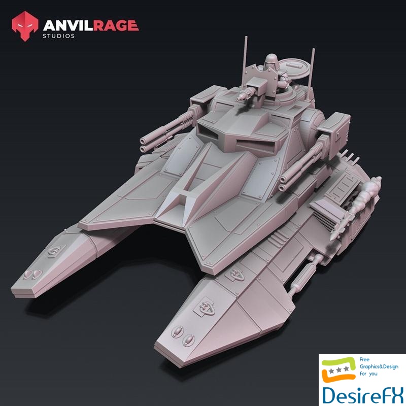 Saber Tank 3D Print