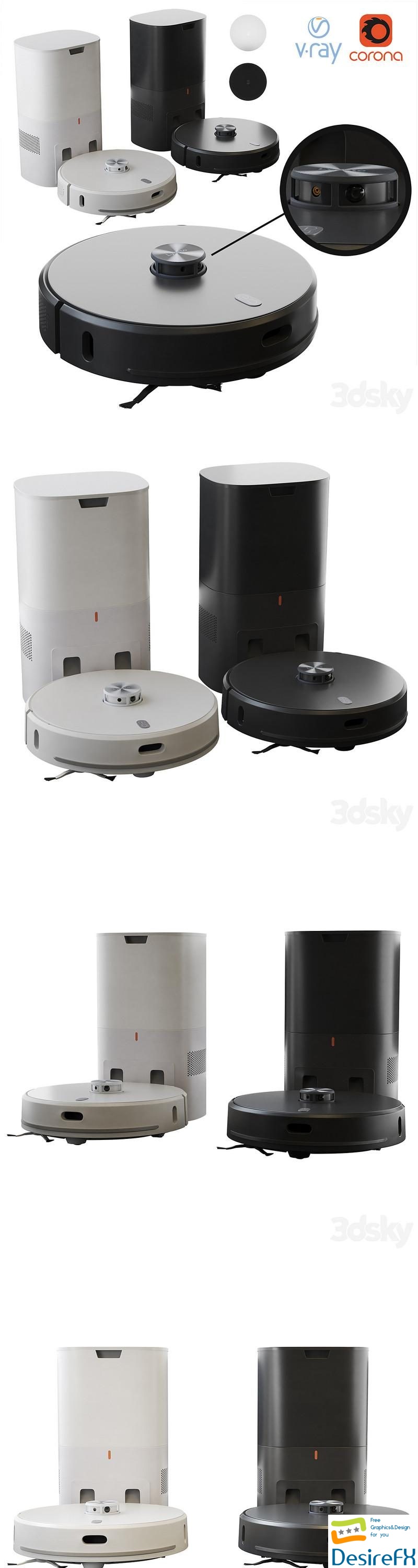 Xiaomi Robot Vacuum Cleaner Lydsto 3D Model