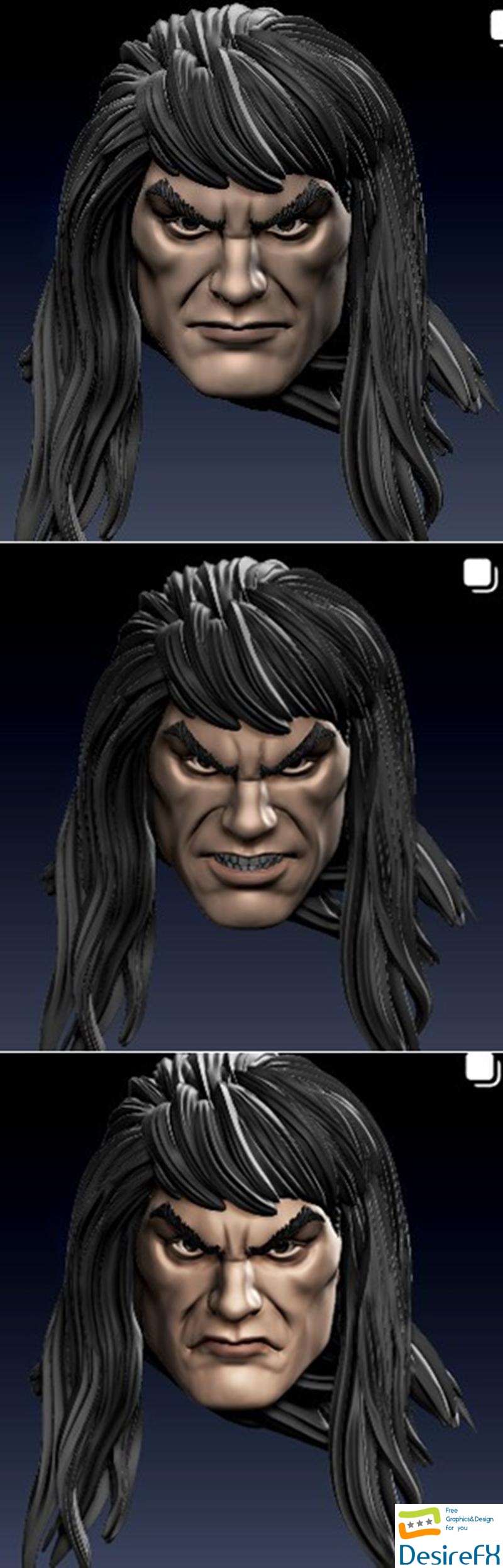 Conan the Barbarian 3D Print